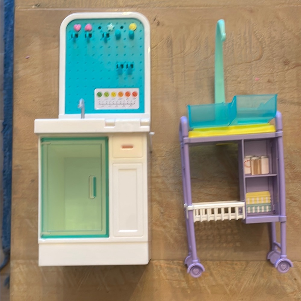 Barbie nursery set
